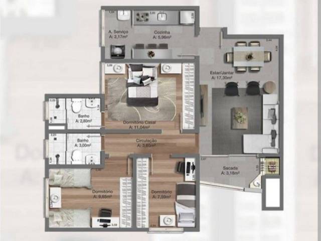 Apartamento para Venda em Esteio - 3